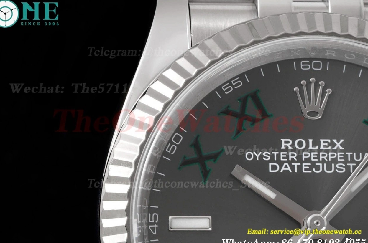 SH3235 SS SS 36mm Rmn Clean 126234 Grey Datejust Jub 0117